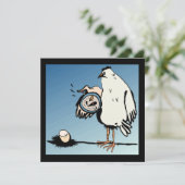 Verwachte uitnodiging tot het indienen van Baby sh (Staand voorkant)