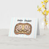 Verwachte Vaderdag Kaart voor Twins (Gele Bloem)