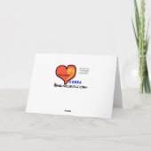 Verwachte Vaderdagkaart voor Tweeling Kaart (Achterkant)