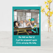 Verwachte vaders? kaart (Gele Bloem)