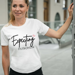 Verwachten op patronum mam Gift en vrouwen Zwanger T-shirt