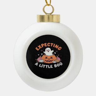 Verwachtend te zijn Little Boo Keramische Bal Ornament