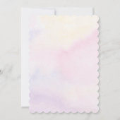 Verwachtende tweelingen: Boho florale en lavender  Kaart (Achterkant)