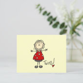 Verwachtende Twins T-shirts en cadeautjes Briefkaart (Staand voorkant)