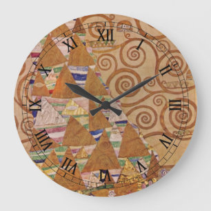 Verwachting door Klimt Vintage Victoriaanse Art No Grote Klok