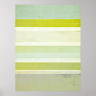 'Verwachting' Grijze en bruine Abstracte kunst Poster