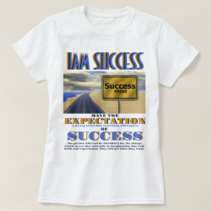 VERWACHTING VAN SUCCES T-SHIRT