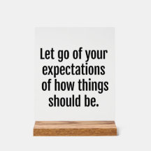 Verwachtingen Acrylteken