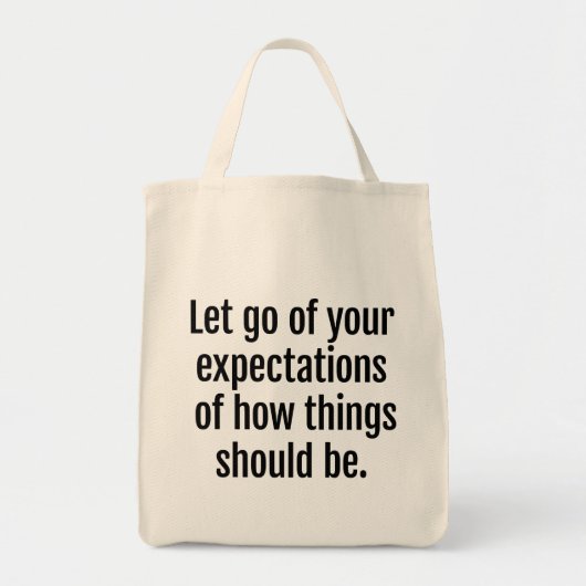 Verwachtingen Canvas tas (Voorkant)