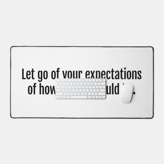 Verwachtingen Desk Mat (Keyboard & Muis)