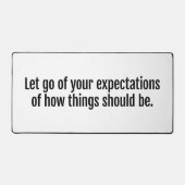 Verwachtingen Desk Mat (Voorkant)