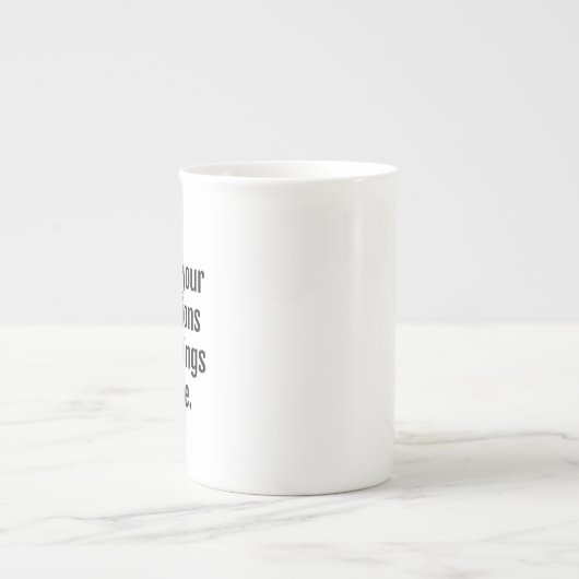 Verwachtingen Mok specialiteit (Voorkant)