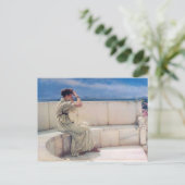 Verwachtingen van Lawrence Alma Tadema Briefkaart (Staand voorkant)