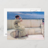 Verwachtingen van Lawrence Alma Tadema Briefkaart (Voorkant / Achterkant)