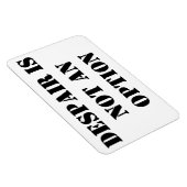 Verwaning is geen optie, geloof quote magneet (Rechterzijde)