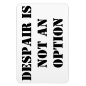 Verwaning is geen optie, geloof quote magneet (Verticaal)