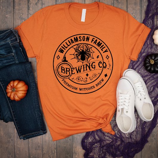 Verwant familienaam Halloween Witches' Brew T-shirt