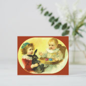 "Verwant onderhandelen" Briefkaart (Staand voorkant)