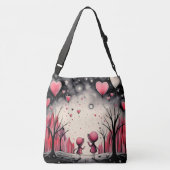 Verwant Stargazing Love Heart Crossbody Tas (Achterkant)