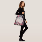 Verwant Stargazing Love Heart Crossbody Tas (Op model)