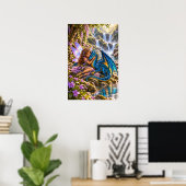 Verwante Bloesems Poster (Thuiskantoor)