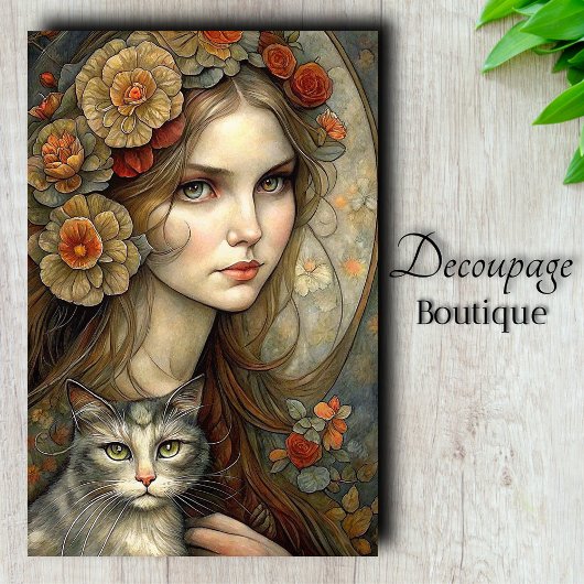 Verwante Geesten Decoupage Tissuepapier