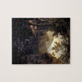 Verwante Geesten op Klip in Bos - Durand Legpuzzel (Horizontaal)