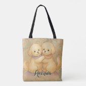 Verwante poten tote bag (Achterkant)
