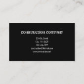 Verwante primitieve Rustische boerderij Visitekaartje (Achterkant)