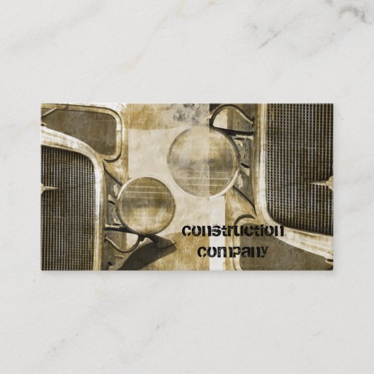 Verwante primitieve Rustische boerderij Visitekaartje (Voorkant)