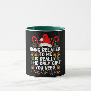 Verwantschap met mij is echt het enige geschenk mok