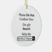 Verwar je zoekopdracht niet met mijn arts keramisch ornament (Rechts)