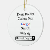 Verwar je zoekopdracht niet met mijn arts keramisch ornament (Links)