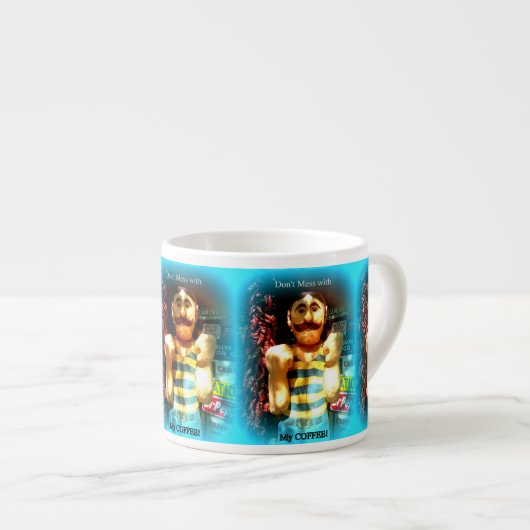 Verwar niet met mijn koffieespresso-mok espresso kop (Voorkant rechts)