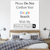 Verwar uw google-zoekopdracht niet canvas afdruk (Insitu (Slaapkamer))