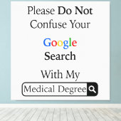 Verwar uw google-zoekopdracht niet canvas afdruk (Insitu (Houten vloer))