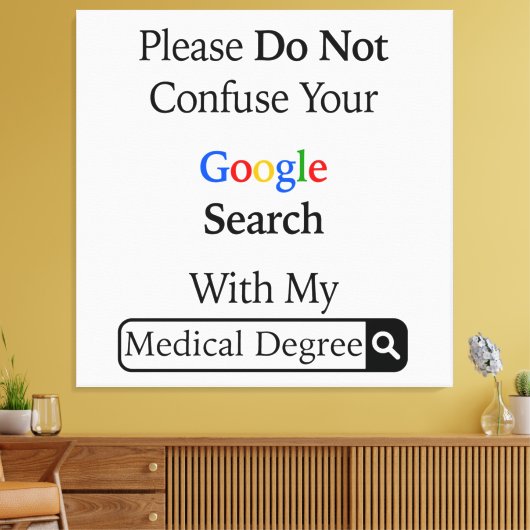 Verwar uw google-zoekopdracht niet canvas afdruk (Insitu (Woonkamer))