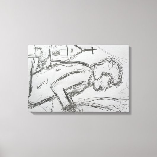 verward canvas afdruk (Voorkant)