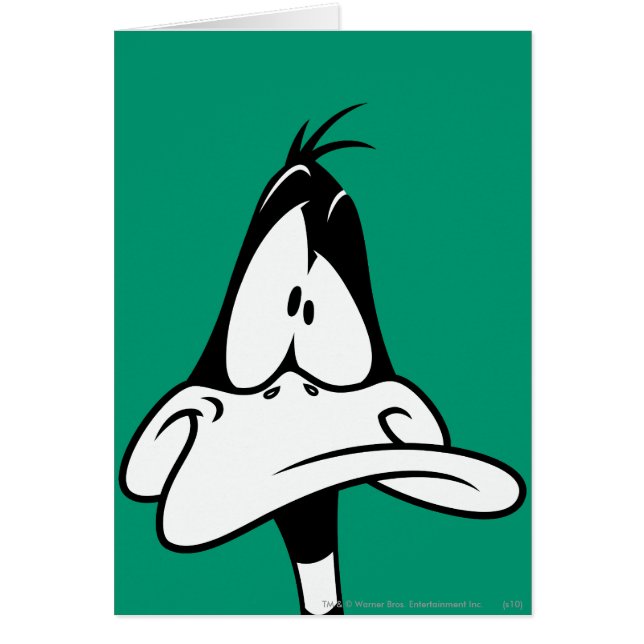Verward DAFFY DUCK™ Face (Voorkant)