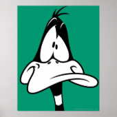 Verward DAFFY DUCK™ Face Poster (Voorkant)