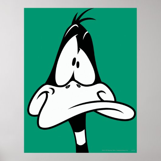 Verward DAFFY DUCK™ Face Poster (Voorkant)