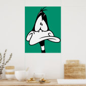 Verward DAFFY DUCK™ Face Poster (Keuken)