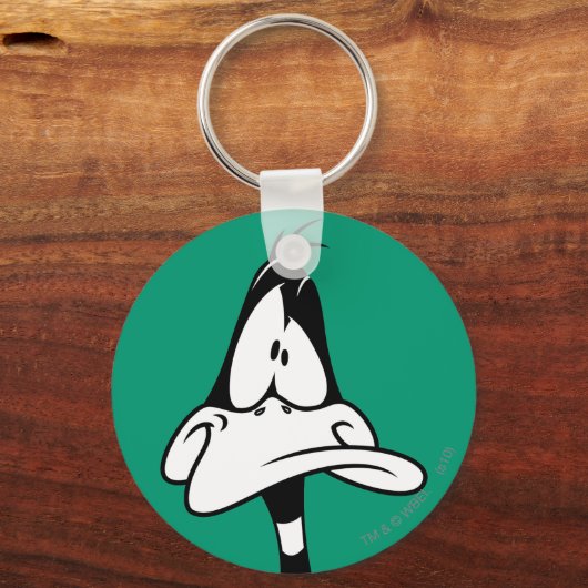 Verward DAFFY DUCK™ Face Sleutelhanger (Voorkant)