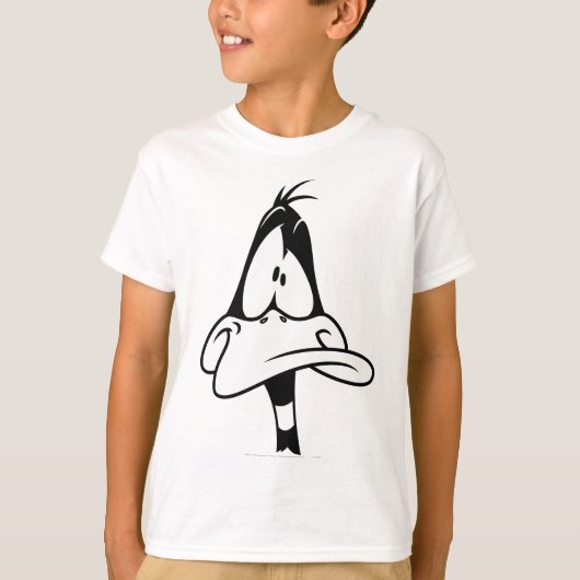 Verward DAFFY DUCK™ Face T-shirt (Voorkant)
