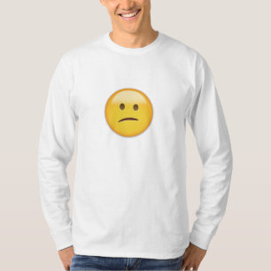 Verward Face Emoji T-shirt
