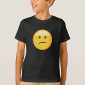 Verward Face Emoji T-shirt (Voorkant)