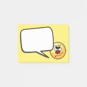 Verward Face Grumpey Post-it® Notes (Voorkant)