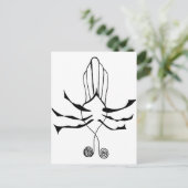 Verward Insect Briefkaart (Staand voorkant)