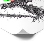 Verward kattenwit poster (Hoek)