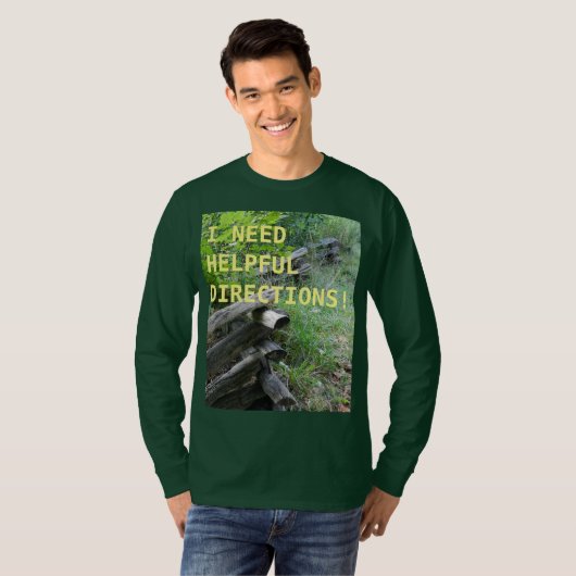 Verward T-shirt (Voorkant volledig)